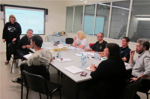 Participants in a work session